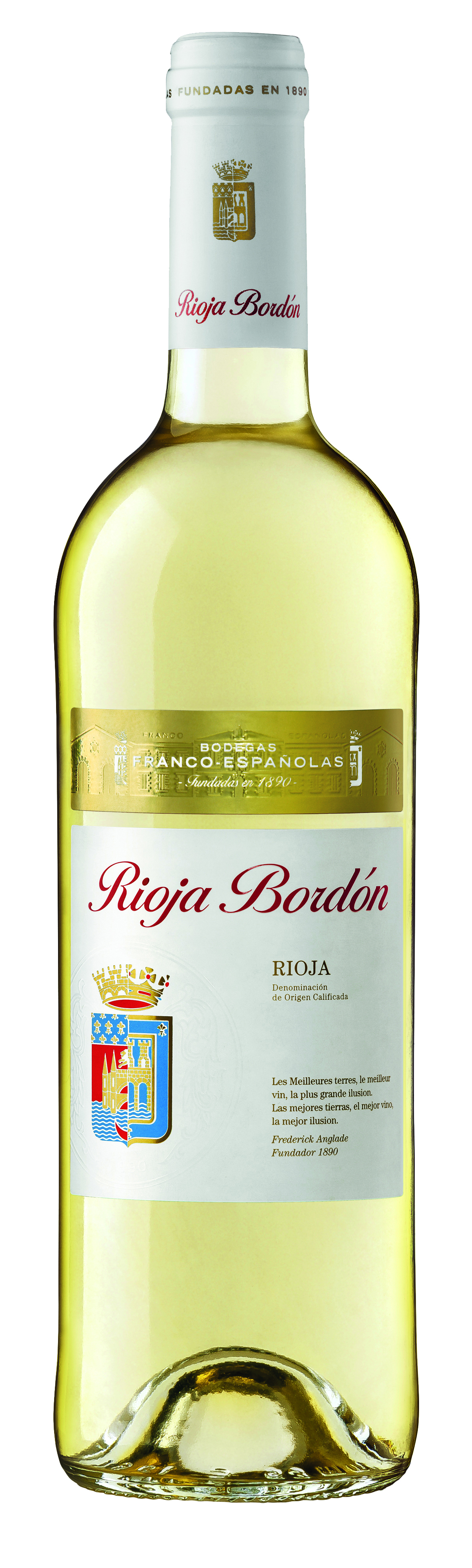 RIOJA BORDÓN BLANCO Bottle Shot