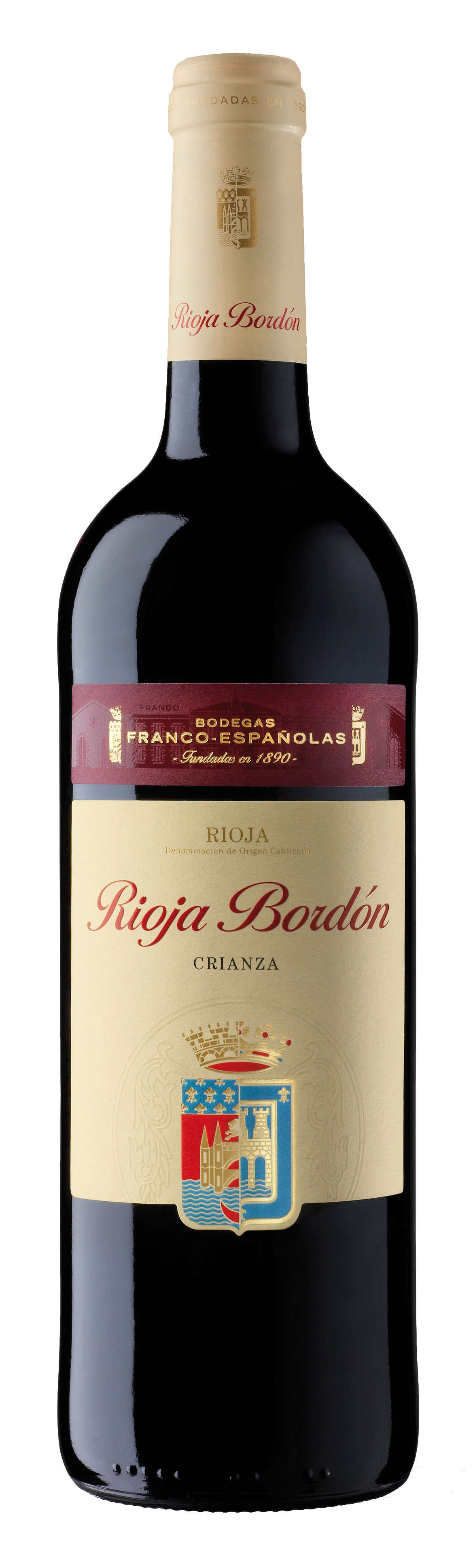 Rioja Bordon Crianza Bottle shot