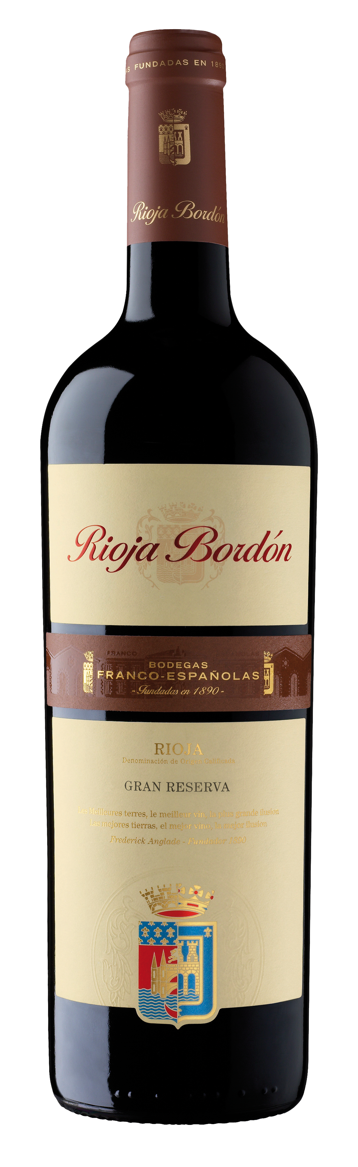 Rioja Bordon Gran Reserva Bottle Shot