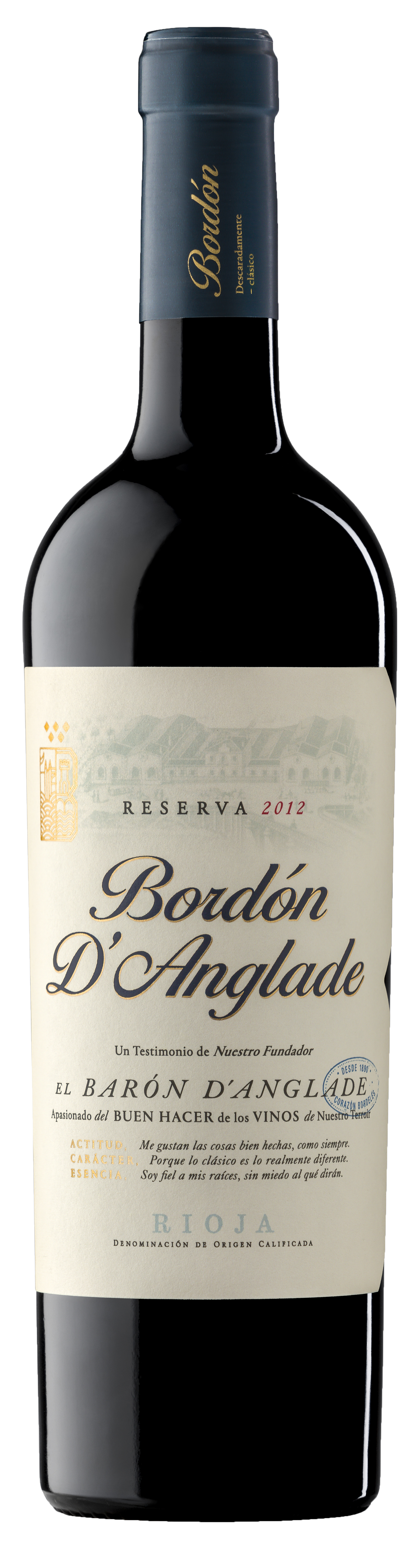 BORDÓN D'ANGLADE RESERVA Bottle Shot