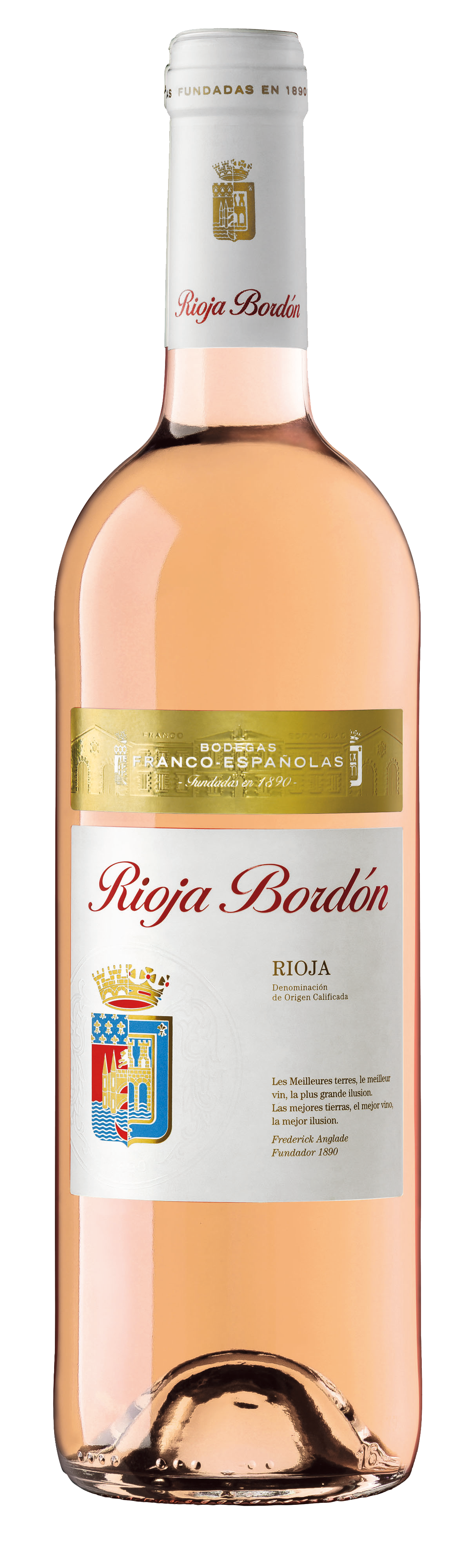 Rioja Bordon Rose Bottle Shot