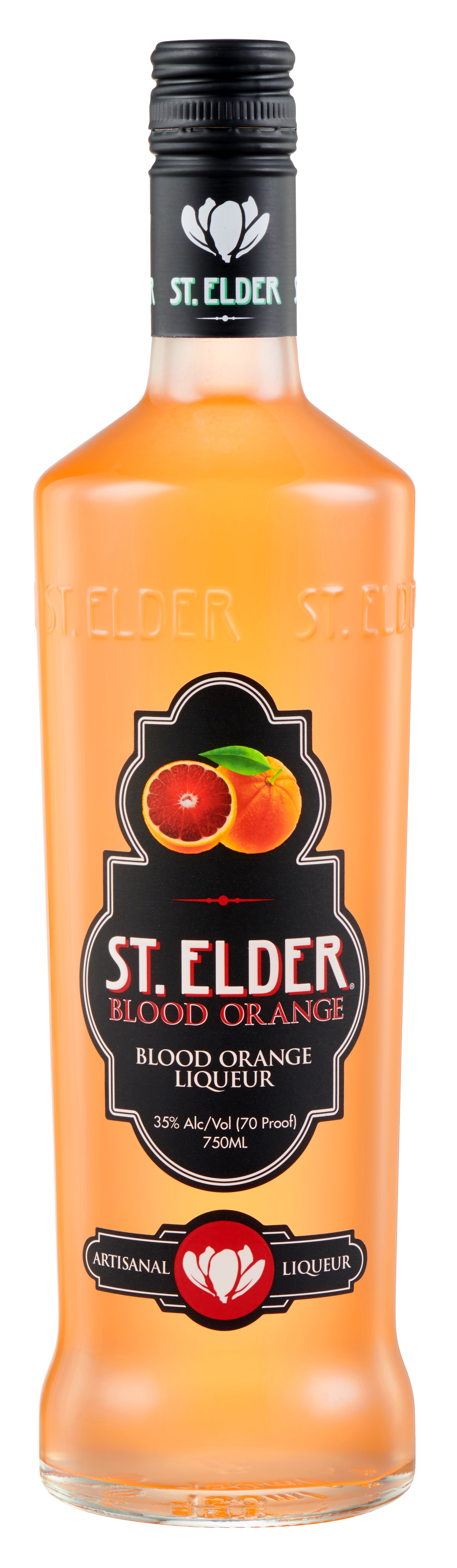 St. Elder Artisinal Liqueur Blood Orange Bottle Shot