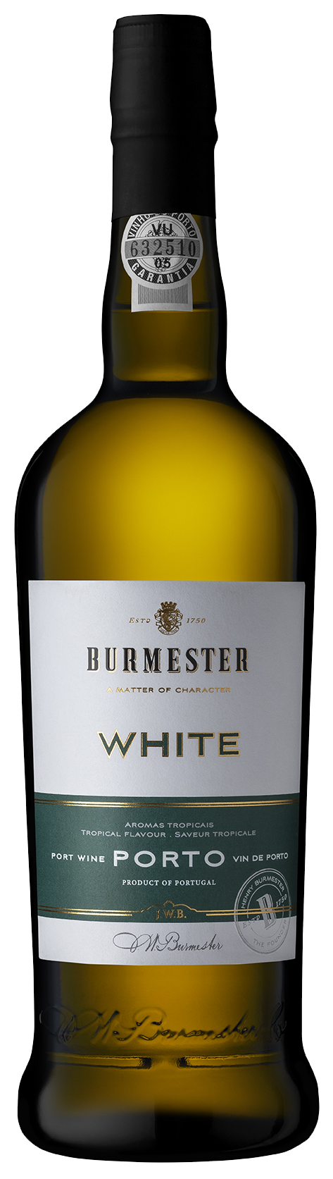 Burmester White Porto Botttle Shot
